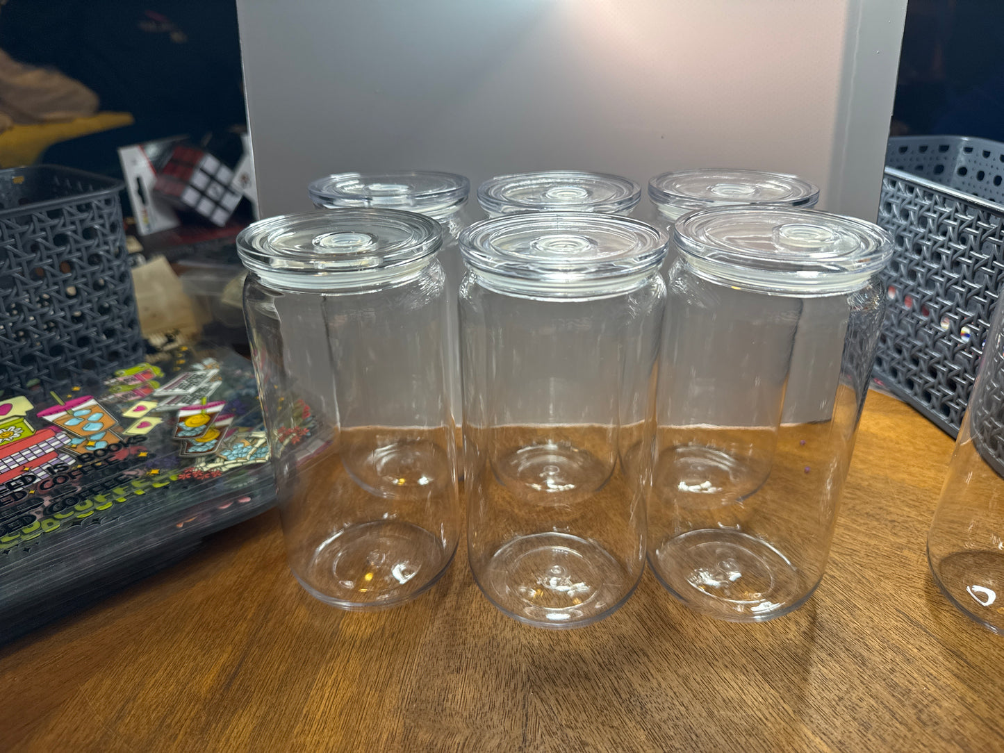 Single walled tumblers