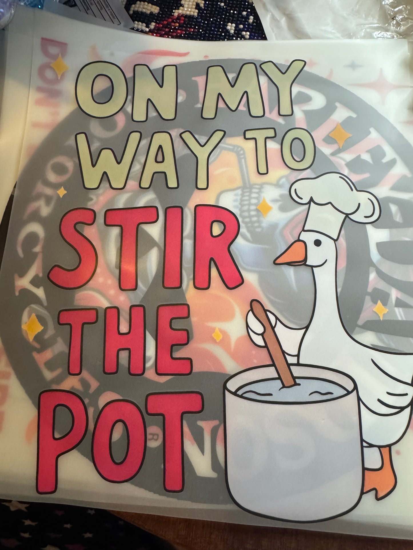Stir the pot