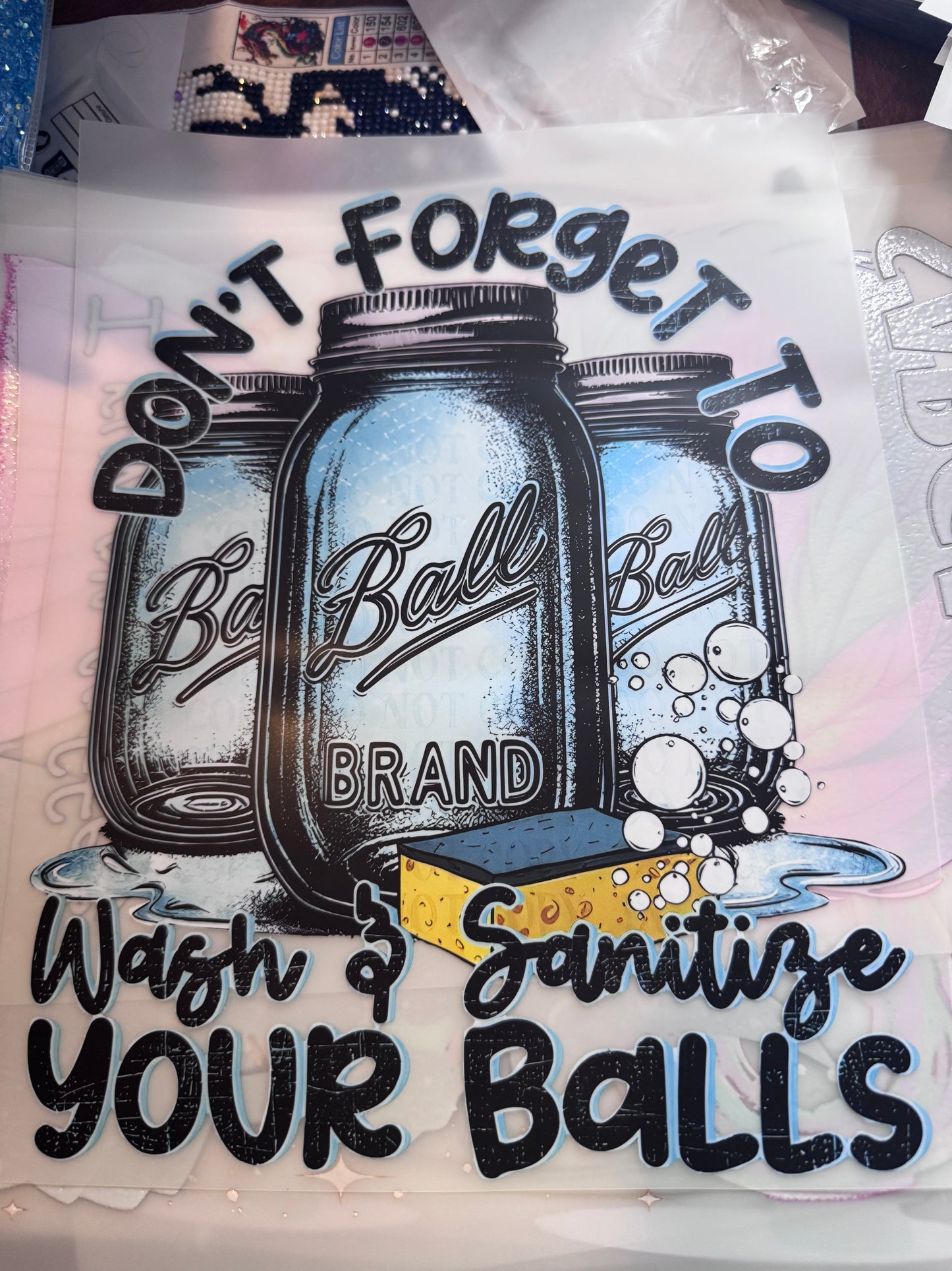 Wash your balls
