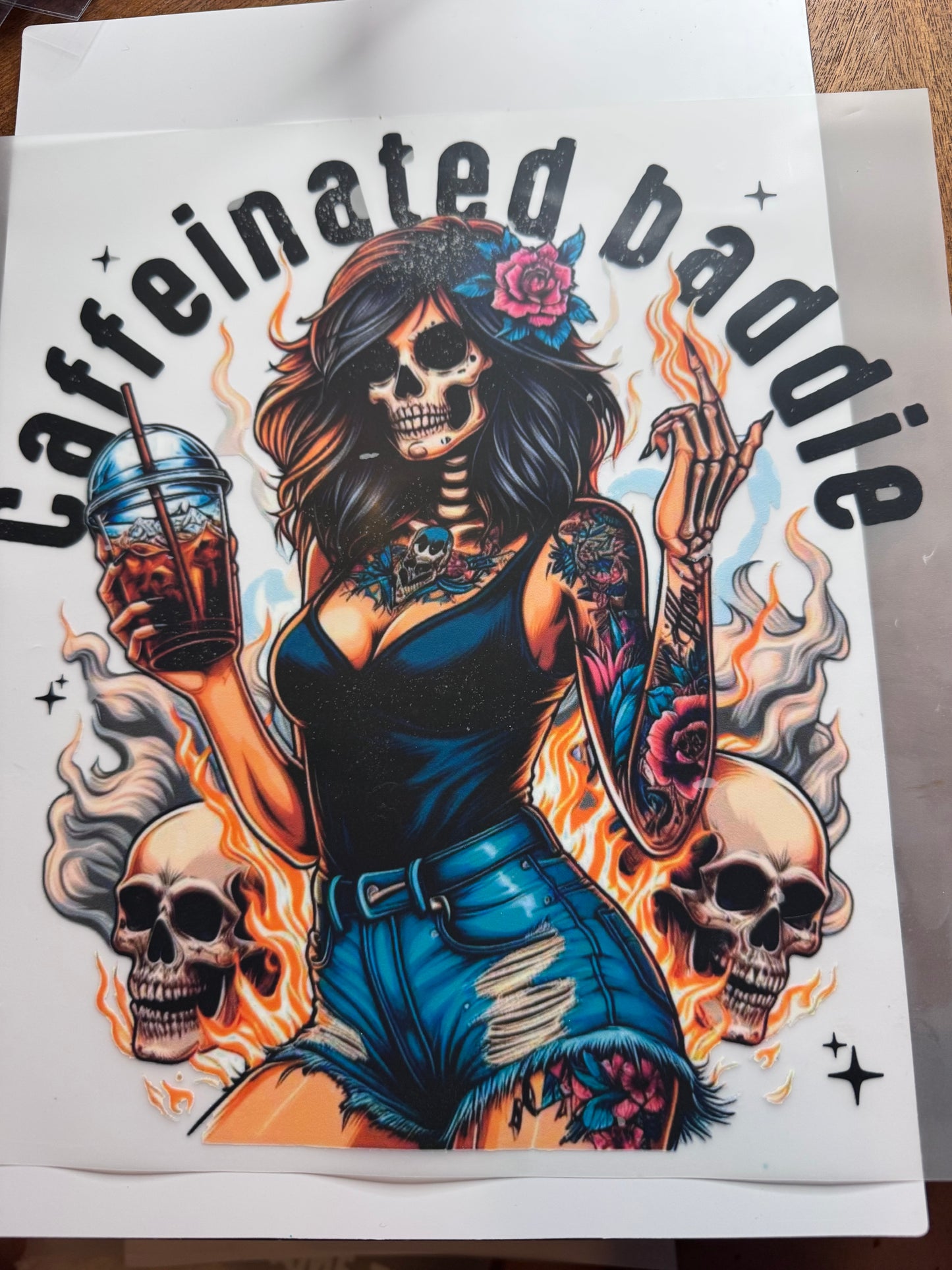 Caffeinated baddie